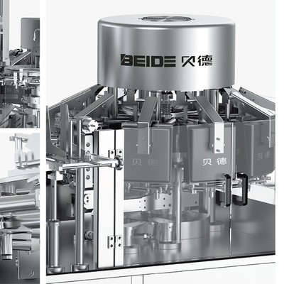 温州贝德供全自动高速给袋式真空包装机 电动牙刷头真空包装机械图2