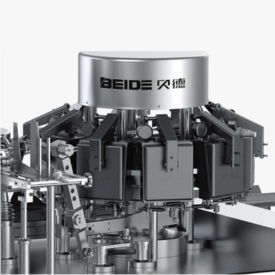 厂家定制袋装海带丝食品真空包装机 自动称量给袋式真空包装机图2