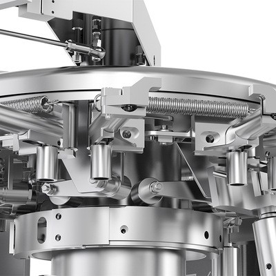 厂家定制袋装海带丝食品真空包装机 自动称量给袋式真空包装机图4