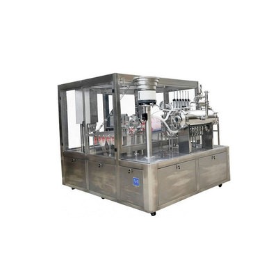 冬季热销 自立袋豆浆 自立袋红豆豆奶用 全自动灌装旋盖一体机图5