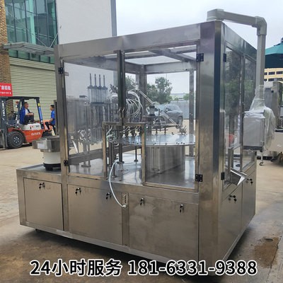 冬季热销 自立袋豆浆 自立袋红豆豆奶用 全自动灌装旋盖一体机图2