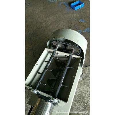 平菇装袋机 装包机 全自动装袋机 厂家直销一年质保 2017新款双轴图5