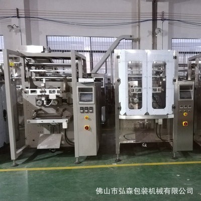 厂家供应立式一体自动定量包装机定制 720立式气动包装机图3