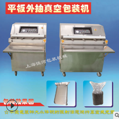上海厂家供应 大袋平板外抽真空包装机 电子类 化学产品真空包装图2