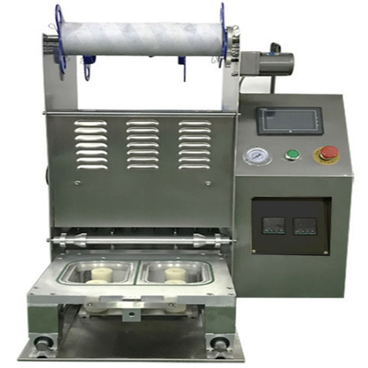 温瑞机械WR-550型桶装方便面铝箔封口机茶叶罐酸奶杯自动封杯机图5