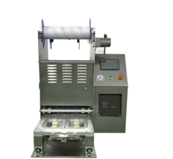 自动馒头混沌水饺塑料盒装包装封口机WR-350快餐盒月饼盒包装机械图5