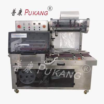 全自动不锈钢L型封切收缩包装机，304不锈钢纸盒包膜机，包膜机图3