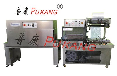 全自动不锈钢L型封切收缩包装机，304不锈钢纸盒包膜机，包膜机图5