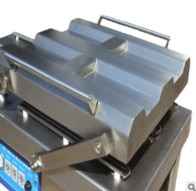 600-4s双室真空包装机 大虾海产品滚动真空包装机 粽子真空封口机图5