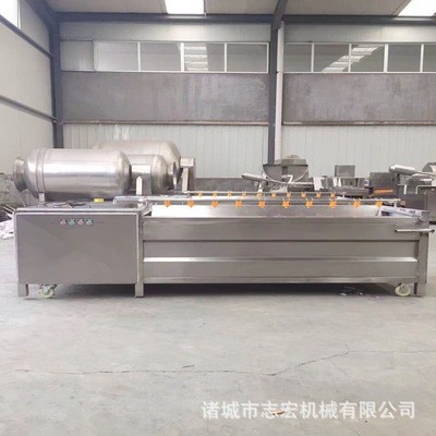 大型全自动水果清洗机 土豆山药蔬菜清洗机 厂家直销高淋喷洗设备