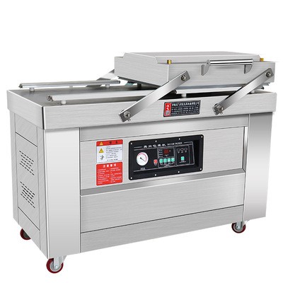 逸飞DZ-600全自动真空包装机商用卤肉熟食米砖生鲜干湿两用真空机图5