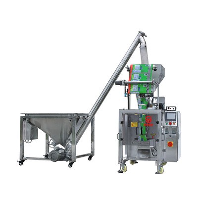 盛威机械抹茶粉背封螺杆粉类自动包装机立式包装机带螺杆提升包装图5