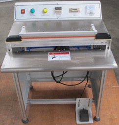 QD-400JF气动封口机脚踏封口机封口机启迪化妆品封口机