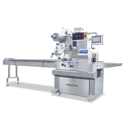 广东厂家杏仁饼绿豆饼自动下料包装机 自动点数桂花饼枕式包装机图5