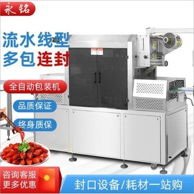 流水线全自动真空气调包装机高配置量个性化定制可上门安装