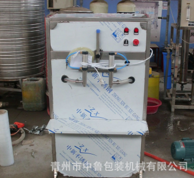半自动灌装机 厂家供应液体灌装机 柱塞式半自动灌装设备W图3