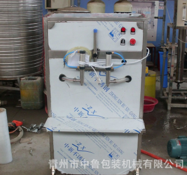 半自动灌装机 厂家供应液体灌装机 柱塞式半自动灌装设备W图4