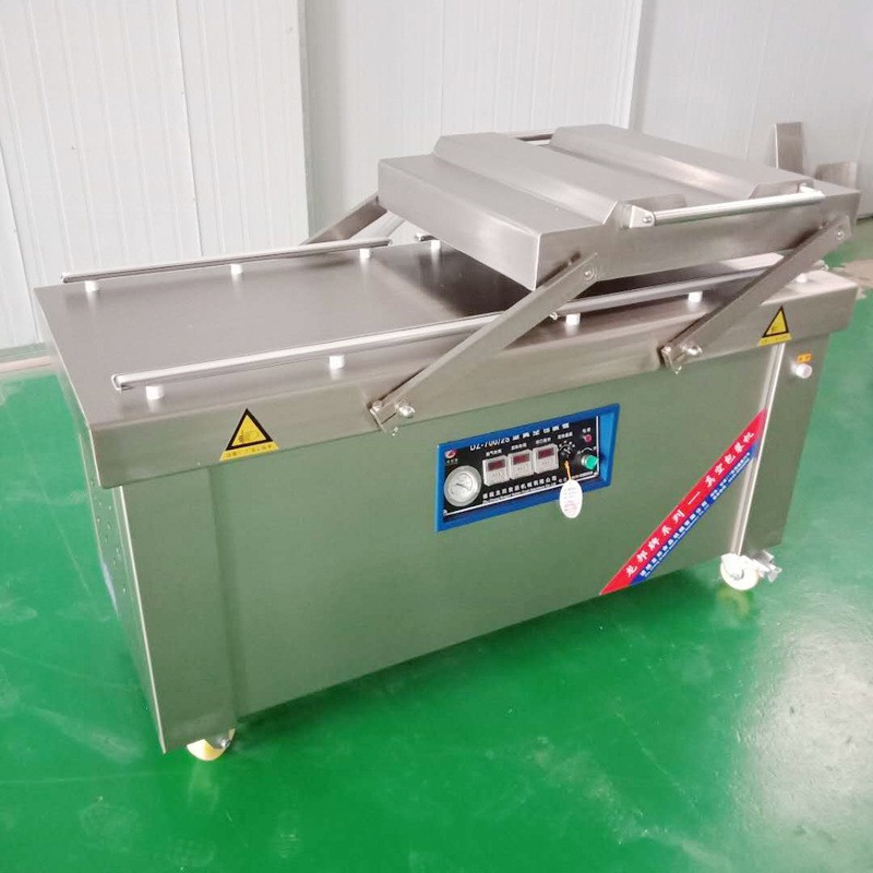 鸡翅鸡块鸡肉真空包装封口机 鸡鸭肉制品分割选什么型号真空机图4