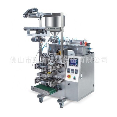 供应小袋面霜全自动包装机 塑料膜液体包装机 袋装洗头液包装机图5