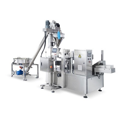 麦片粉末给袋式包装机奶粉全自动定量粉剂灌装机食品包装机械设备图5