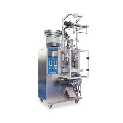 黑芝麻丸包装机 全自动振动盘计数话梅果脯蜜饯立式颗粒包装机图4