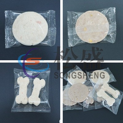 厂家直供食品包装机枕式狗粮猫粮打包机全自动宠物饼干包装机图2