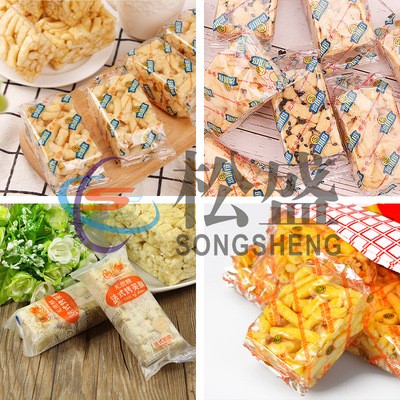 源头厂家食品包装机枕式背封饼干蛋糕封口机全自动沙琪玛包装机图2