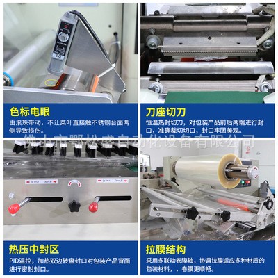 包装机厂家食品包装机枕式袋装蛋糕小面包套袋机全自动面包包装机图4