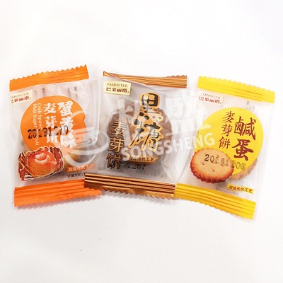 枕式食品包装机厂家供应蛋糕饼干全自动包装机械设备质保2年图3