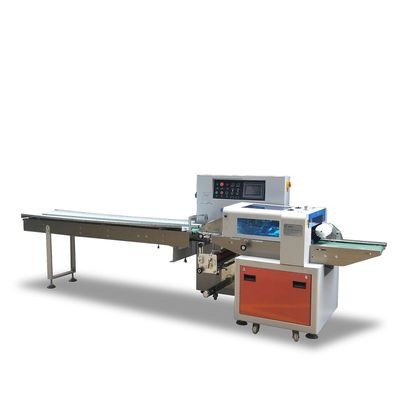 夹心饼干包装机械 全自动食品枕式包装机 多功能饼干打包设备图5