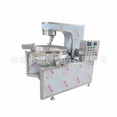 全自动行星搅拌炒锅 豆瓣酱咖喱酱酱料炒锅 海鲜鱼子酱专用炒锅图5