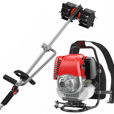 割草机多功能农用小型四冲程背负式锄草机松土开沟收割稻除草神器图5