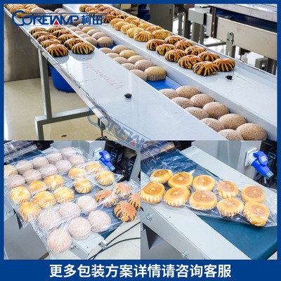 柯田厂家机械大量供应速冻食品包装机全自动托盘包子馒头包装机械图3