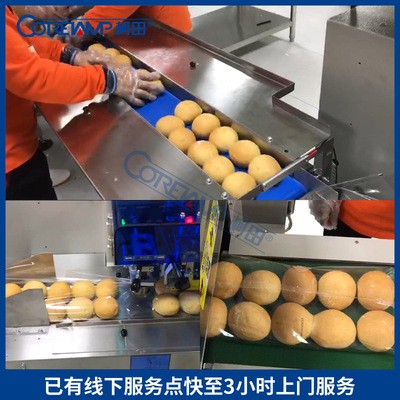柯田厂家机械大量供应速冻食品包装机全自动托盘包子馒头包装机械图4