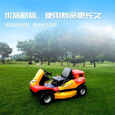 园林草坪修剪机手推式汽油除草机本田自走式剪草机座驾式割草机图3