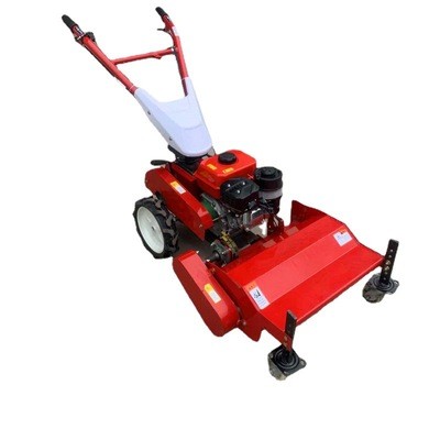 自走式柴油碎草还田机 除草快60公分80公分宽手扶式汽油割草机图5