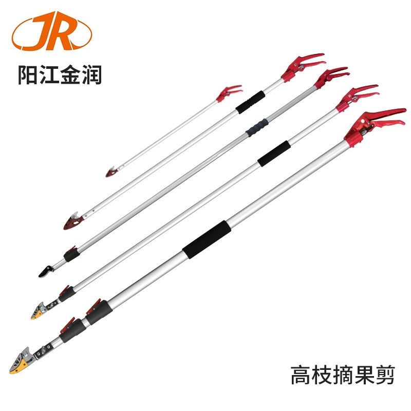 伸缩高枝摘果剪高空摘果剪高枝剪枝伸缩果园采果剪园林工具批发图4