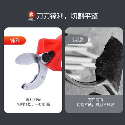 厂家直供新款电动水管剪可拆卸锂电池水管剪便携手持PCV管子剪刀图5