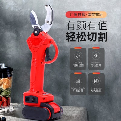 厂家直供新款电动水管剪可拆卸锂电池水管剪便携手持PCV管子剪刀图2