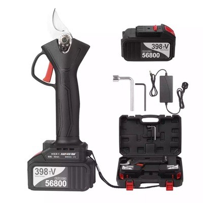 3公分电动修枝剪果树剪锂电园林剪刀跨境爆款可贴牌可定制