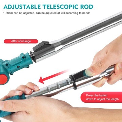 园林斜挎式室内工具便携式家用割草机充电式无线割草机图5