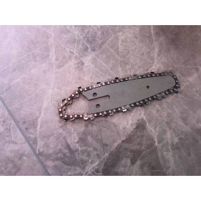 修枝锂电小型电动锯单园林伐木迷你锯电链锯导板链条1/4寸6寸链条