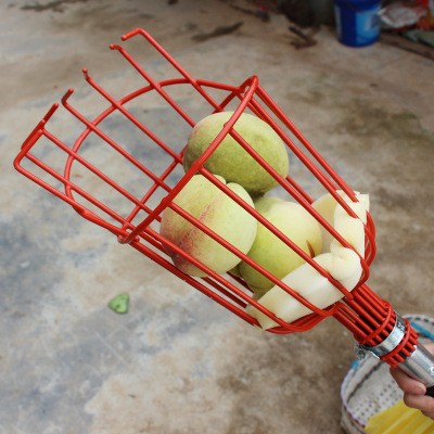 易事通铝合金伸缩杆式园林高空摘果器苹果采摘加长杆境专供