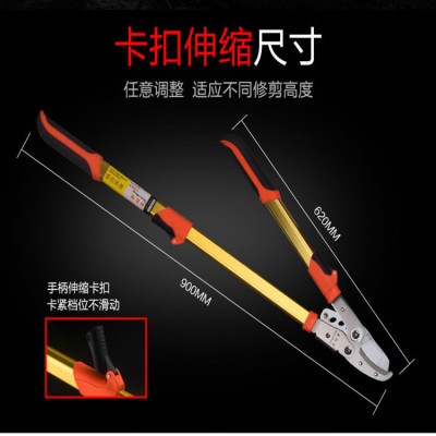 黄师傅伸缩粗枝剪果树修枝剪大力士伸缩树枝剪批发图4