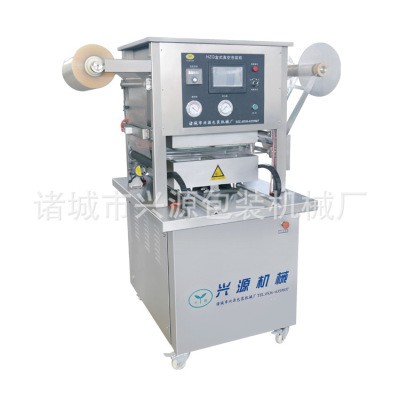 糕点盒式锁鲜封盒机 盒式全自动真空包装机厂家直销图5