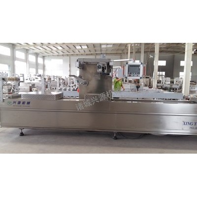 DZR-520全自动连续热成型真空包装机 烤肠真空包装机