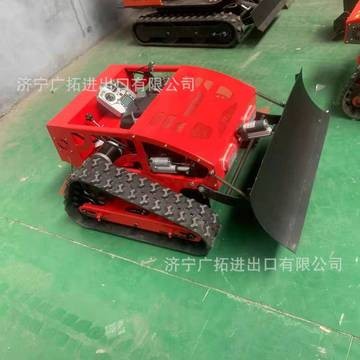 燃油四冲程履带式爬坡割草机 荒地除草雪地推雪农用割草机图3