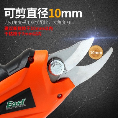 电动修枝剪 便捷式园林工具充电式园艺剪一电一充图2