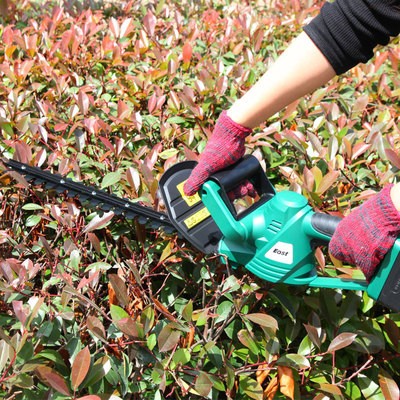 伊司达电动绿篱机锂电充电式修枝剪家用修枝机粗枝剪绿篱剪ET1406