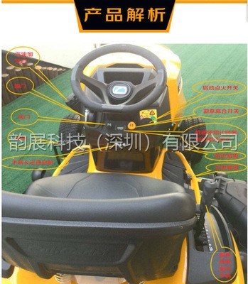 格力博82V草坪机 21寸电动割草机 手推式锂电割草机 草坪修剪机图5